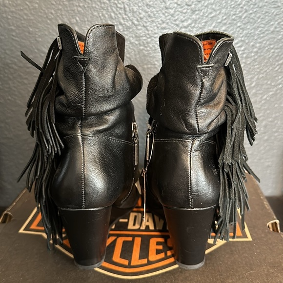 Harley Suede fringed booties - Picture 3 of 8
